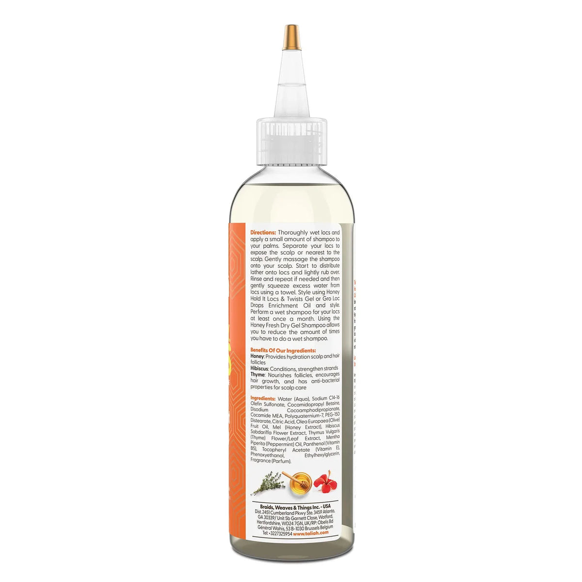Taliah Waajid Love My Locs Honey Mint Clarifying Shampoo 8oz