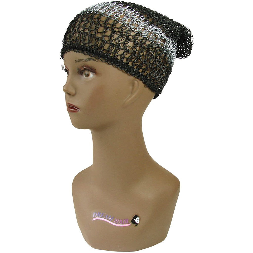 African Afri Hair Net Mix Dark Brown/Dark Grey | gtworld.be