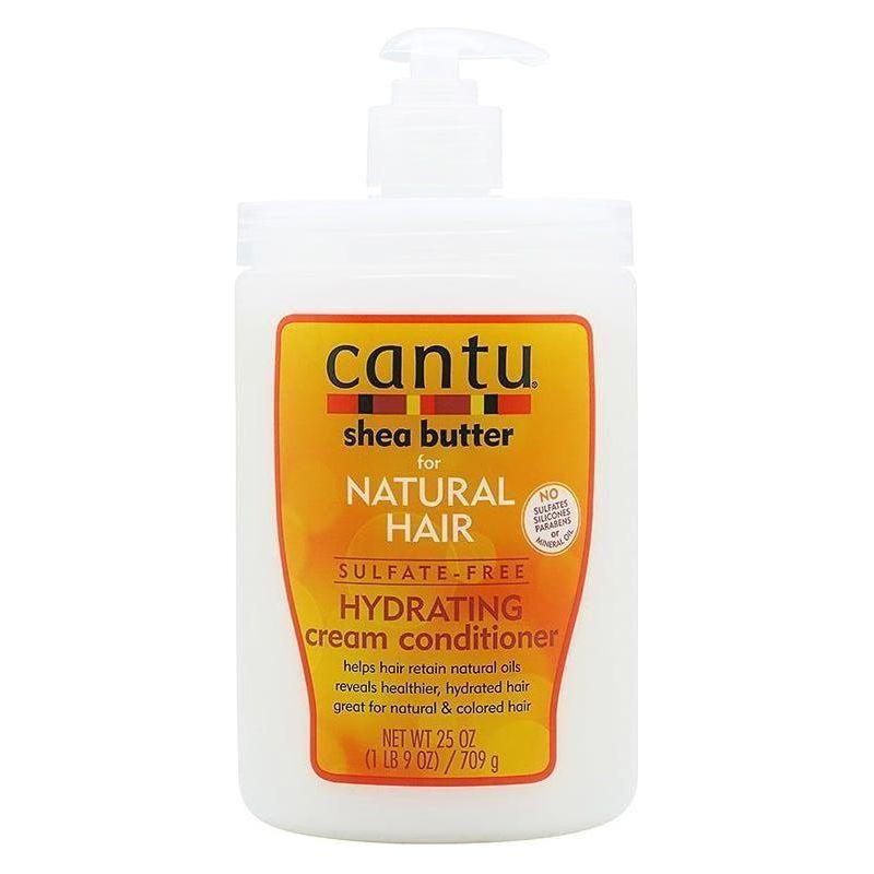 Cantu Health & Beauty Après-shampoing Crème Hydratante au Beurre de Karité Cantu pour Cheveux Naturels (400 /709) ml