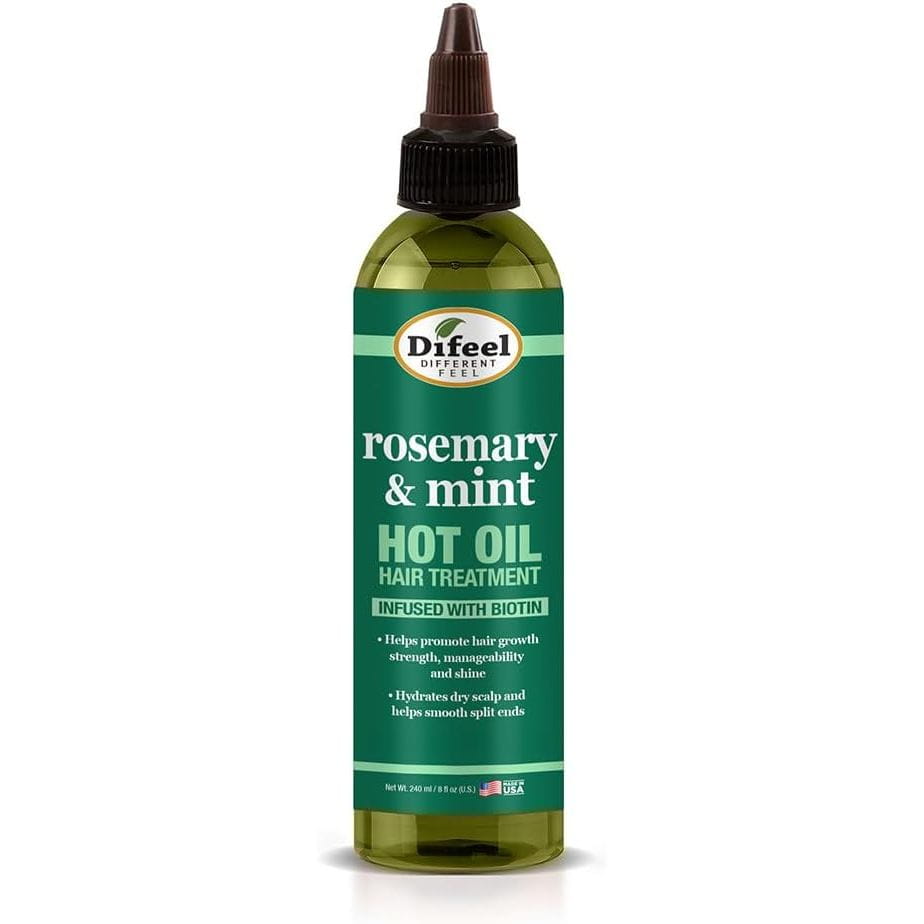DiFeel Health & Beauty Difeel Rosemary Mint Hot Oil Hair Treatment 8 oz