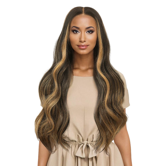 Dream Hair Health & Beauty 22" / N252 Dream Hair Human Hair Wavy Wig Indian Virgin