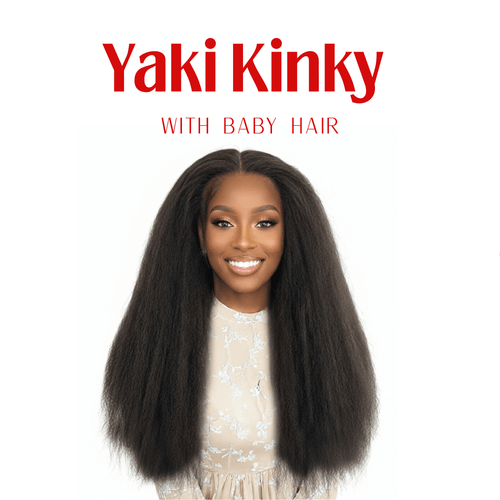 Dream Hair Health & Beauty Dream Hair Yaki Kinky with Baby Hair 18" (natural color)