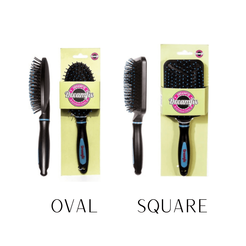Dreamfix Health & Beauty Dreamfix Hair Brush Black Square/Oval