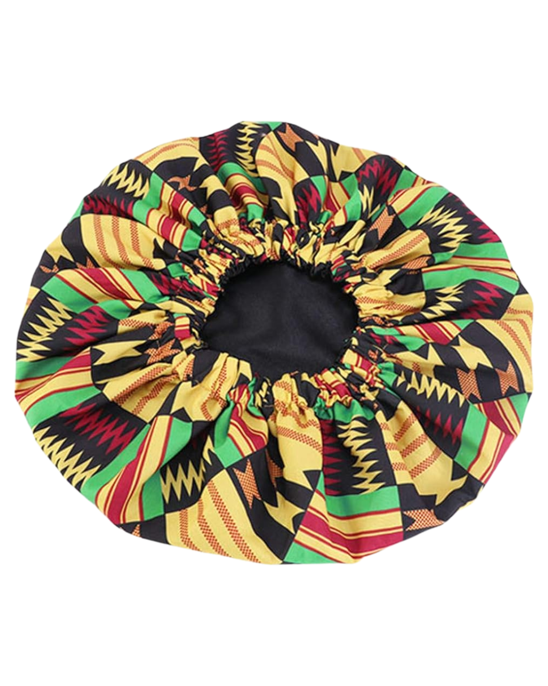 Dreamfix Health & Beauty Red - Yellow Dreamfix Ankara Print Bonnet Adult