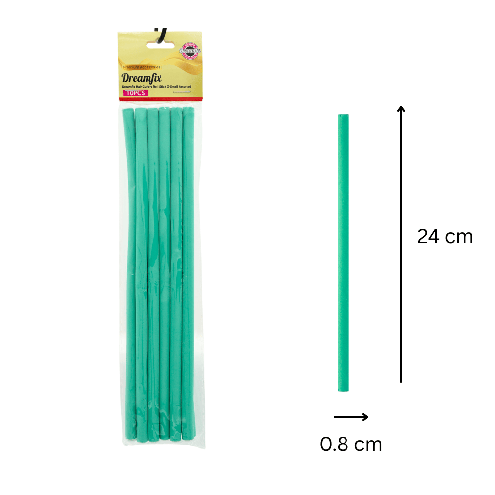 Dreamfix Health & Beauty X-Small Dreamfix - Bâtonnets à friser pour cheveux (10 pièces)
