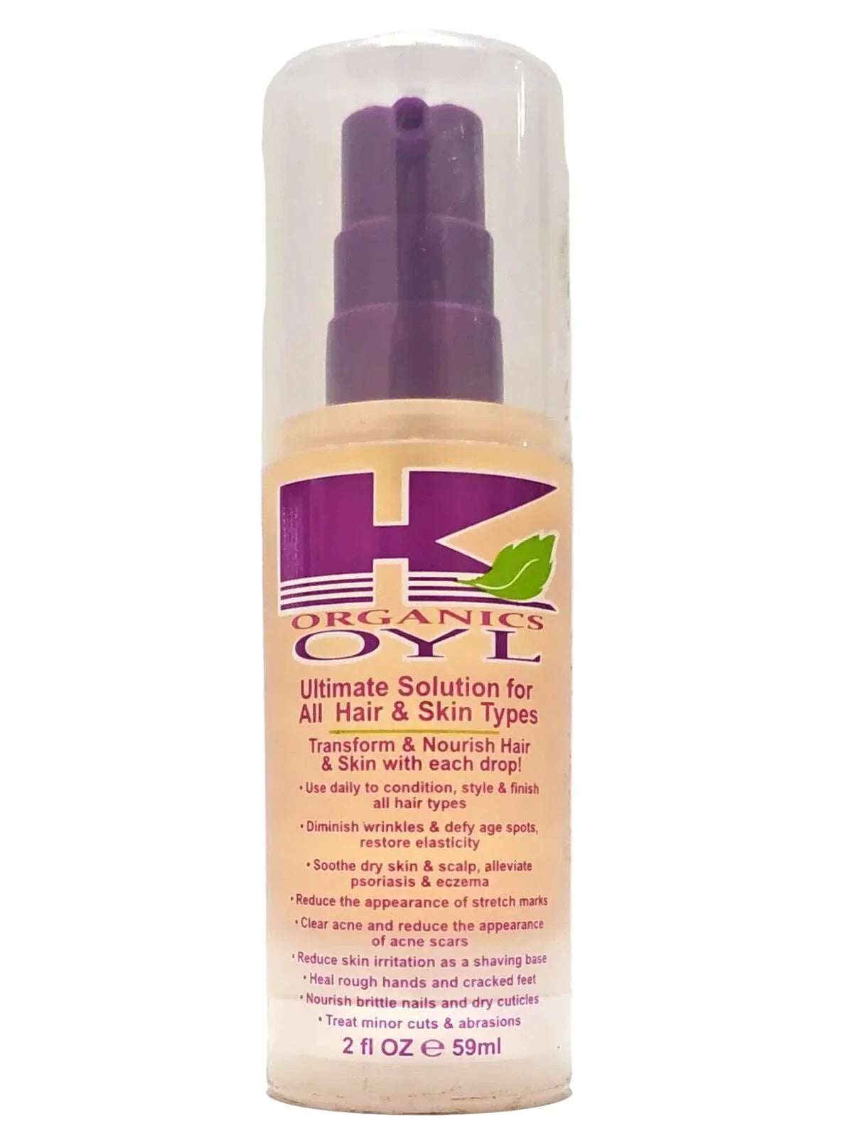 Eco Style Health & Beauty K Organics OYL Ultimate Solution for All Hair & Skin Types 2oz