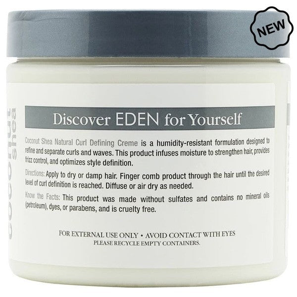 Eden BodyWorks Coconut Shea Natural Curl Defining Creme 473ml | gtworld.be