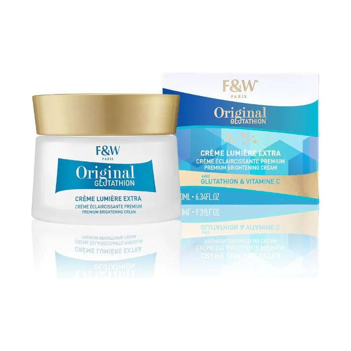 Fair and White Original Glutathione - Extra Glowing Cream 180ml Fair and White Original Glutathione - Extra Glowing Cream 180ml