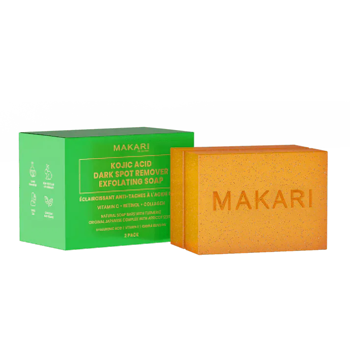Makari Health & Beauty Makari - Savon anti-taches à l'acide kojique (lot de 2)