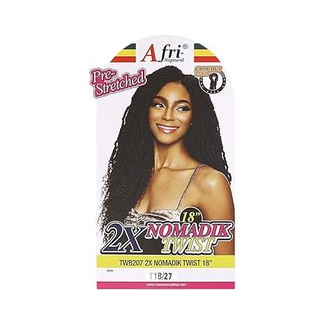 Mane Concept Health & Beauty Mane Concept Afri-Naptural 2X Grande Nomadik Twist Cheveux synthétiques 18"