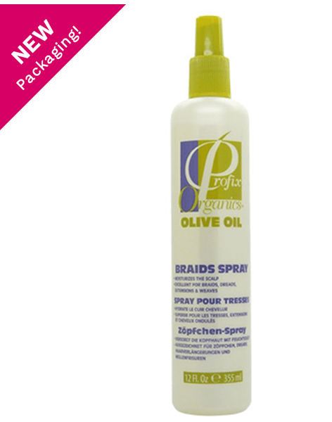 Profix Health & Beauty Profix Organics Olive Oil Braids Spray 355ml