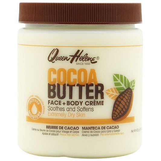 Queen Helene Health & Beauty Queen Helene Cocoa Butter Face +Body Creme 443ml