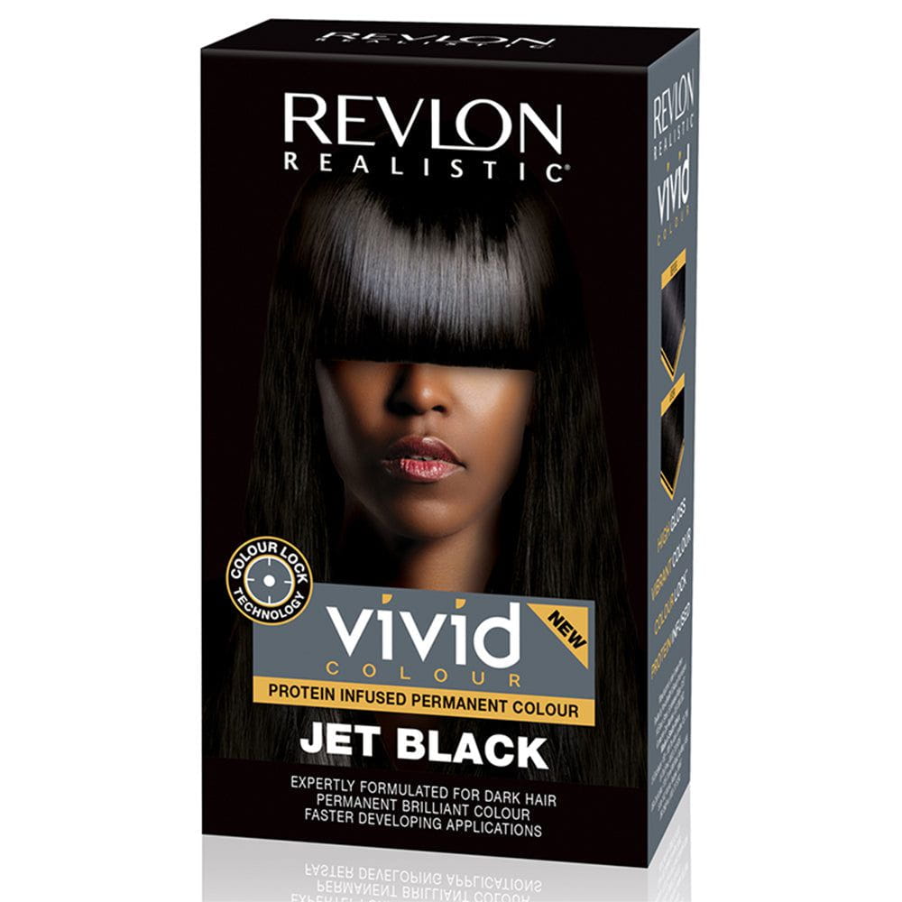 Revlon Health & Beauty Revlon Real Vivid Colour - Jet Black 110ml