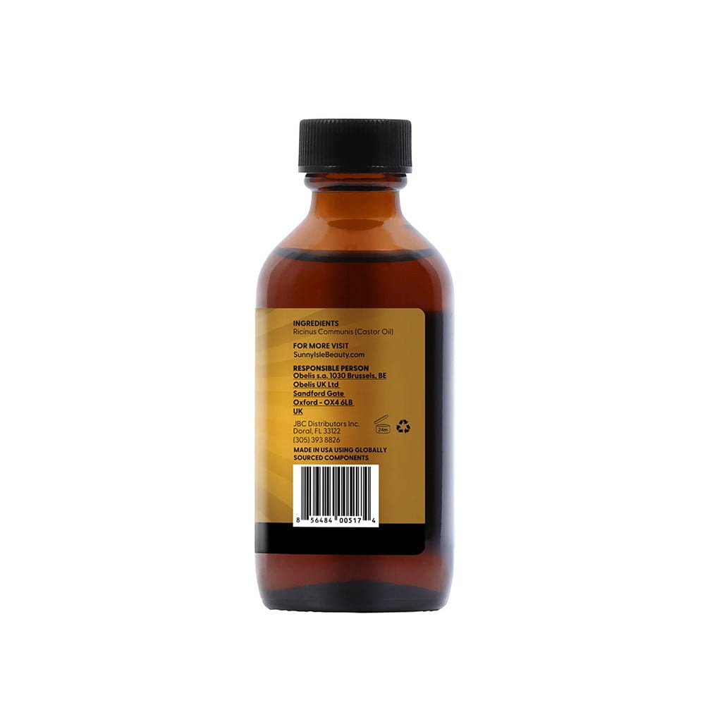 Sunny Isle Health & Beauty Sunny Isle - Huile de ricin noire jamaïcaine extra foncée, 59 ml