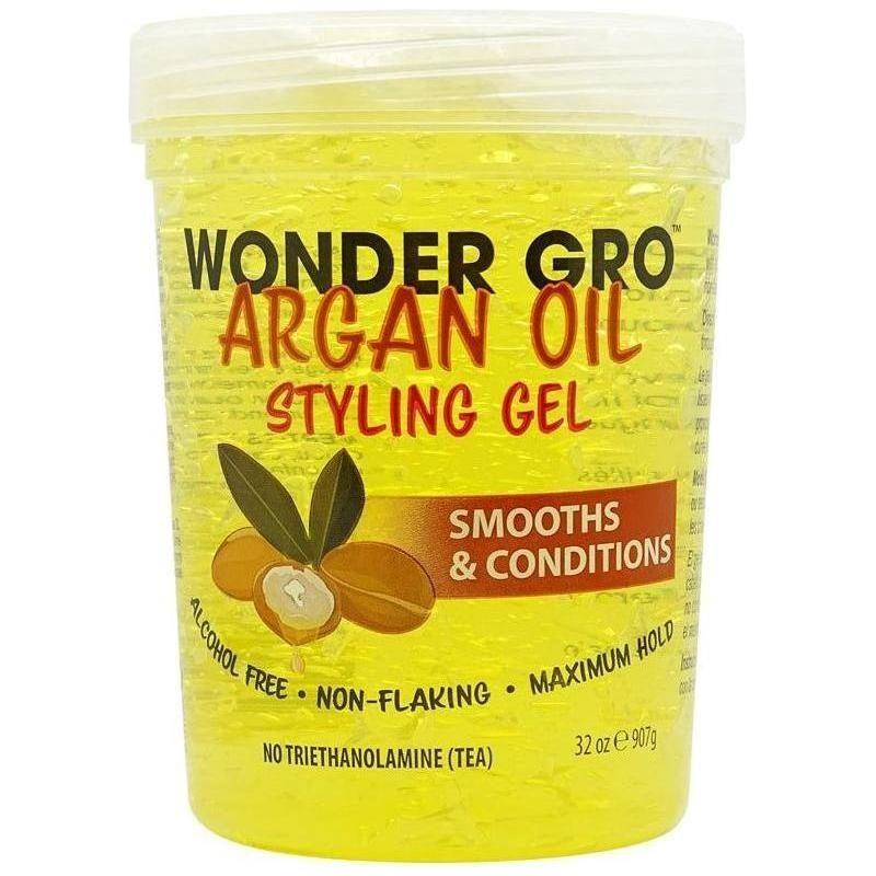 Wonder Gro Health & Beauty #907g Wonder Gro Argan oil Styling Gel 454/907g