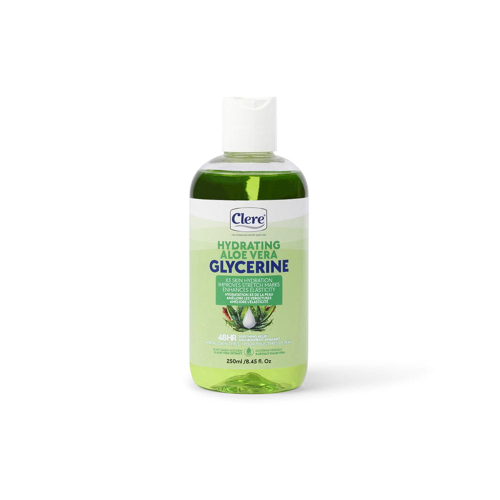 Clere Health & Beauty Clere - Glycérine Hydratante à l'Aloe Vera 250 ml
