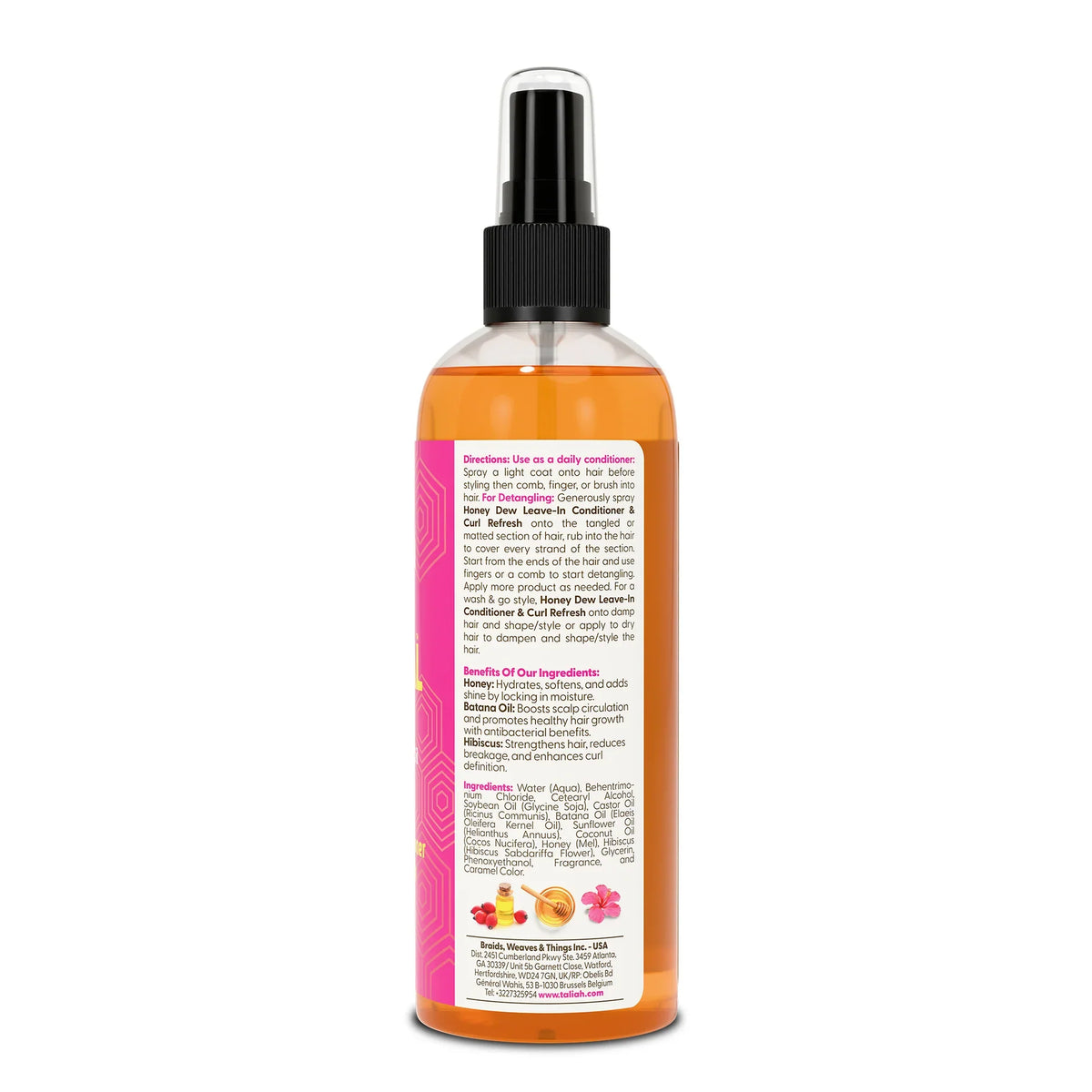 Taliah Waajid Love My Natural Hair Honey Dew Leave It In Conditioner 12oz
