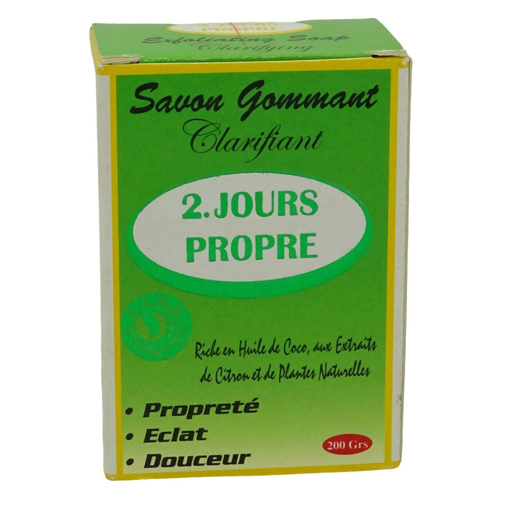 2 Jours Propre 2 Jours Propre Exfoliating Clarifying Soap 200gr