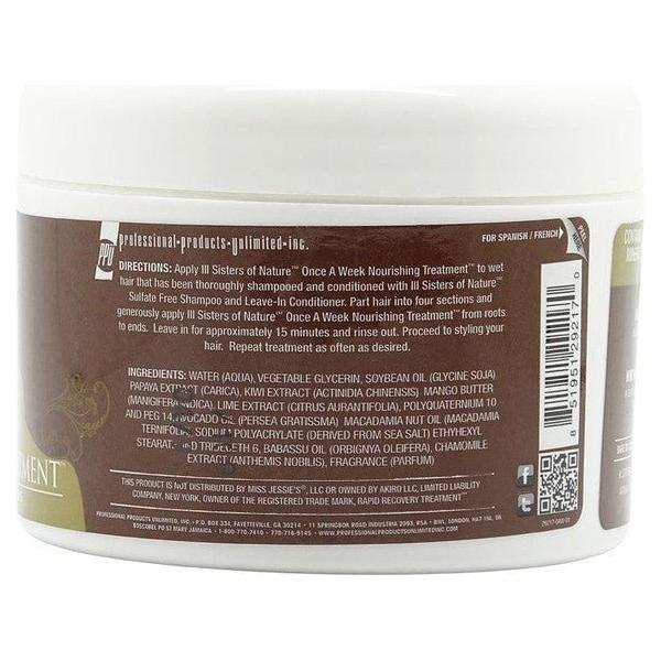 3 Sisters of Nature Once A Week Nourishing Treatment 236ml - Gtworld.de