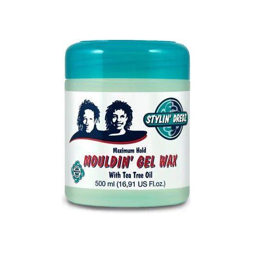 Stylin' Dredz Mouldin' Gel Wax W Tea Tree Oil 500ml