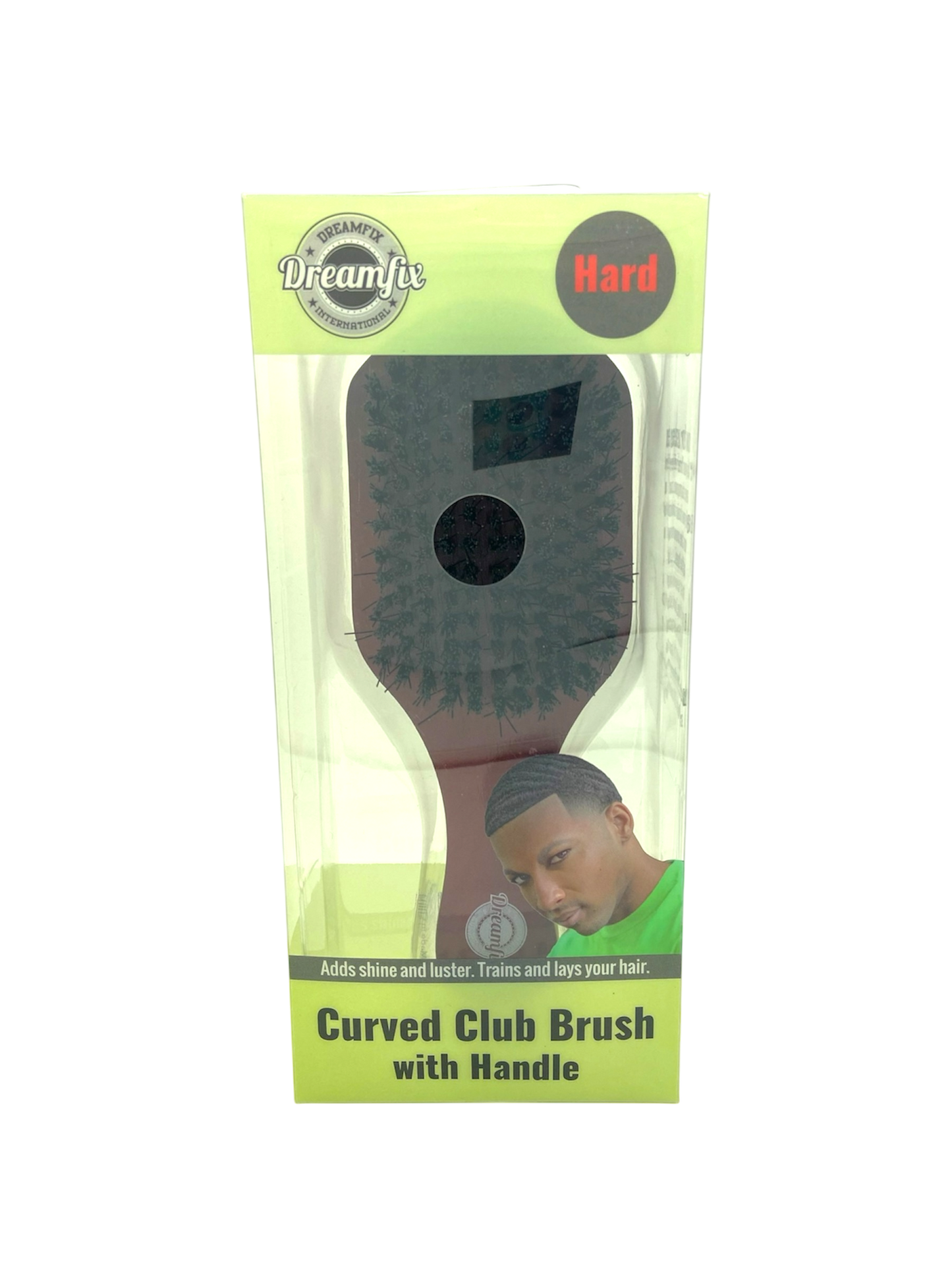 Dreamfix Curved Club Brush with Hard Handle