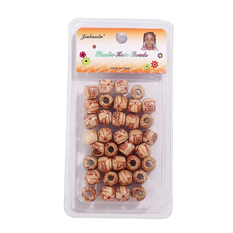 Dreamfix Hair Wood Beads For Children