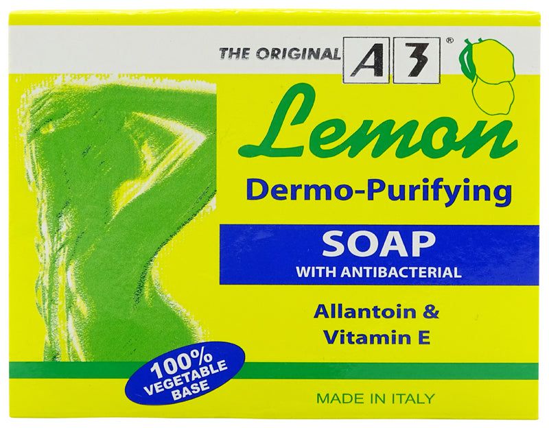 A3 Lemon Dermo-Purifying Soap 100g | gtworld.be 