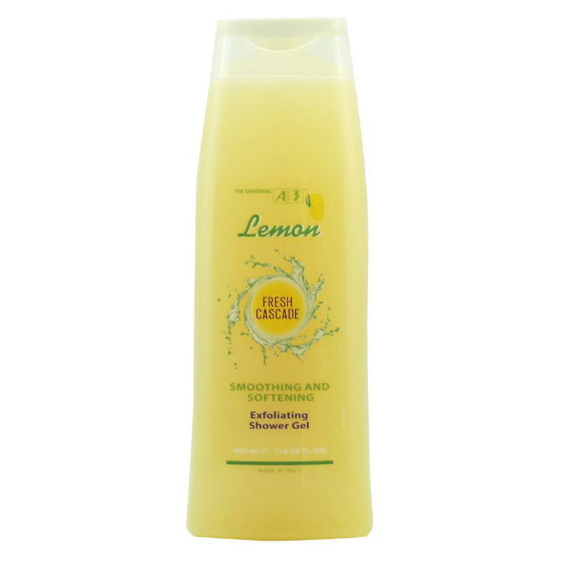 A3 Lemon Fresh Cascade Exfoliating Shower Gel 420ml | gtworld.be 