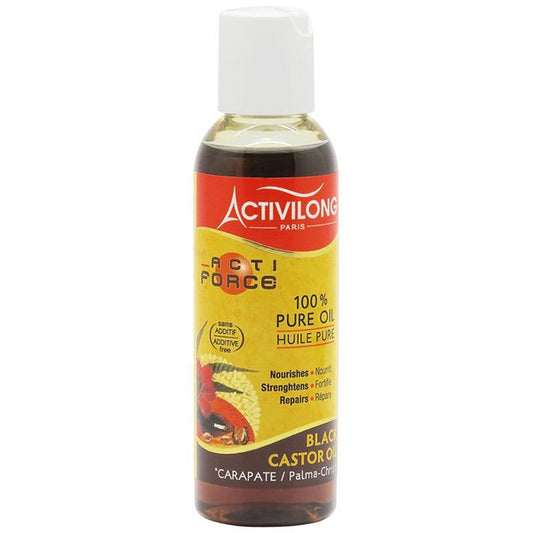 Activilong ACTIFORCE 100 % Pure Black Castor Oil 75ml | gtworld.be 