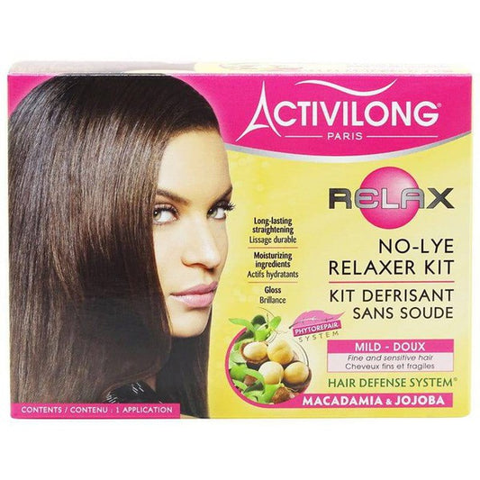 Activilong Actigloss No-Lye Relaxer Kit mild Jojoba/Macadamia Oil | gtworld.be 