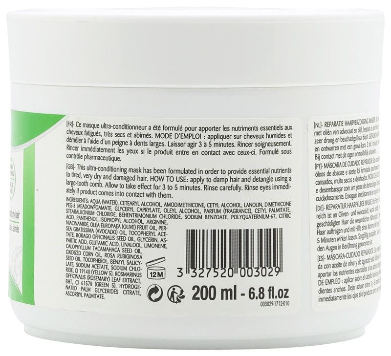 Activilong Olive Avocado  Repairing Haircare Mask 200ml | gtworld.be 