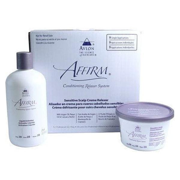 Affirm Health & Beauty Affirm Sensitive Scalp Kit Relaxer 9 Pack