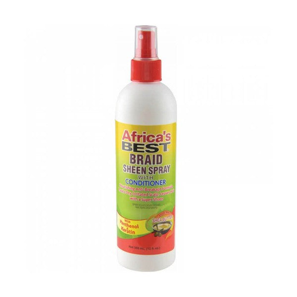 Africa's Best Braid Sheen Spray with Conditioner 355ml | gtworld.be 