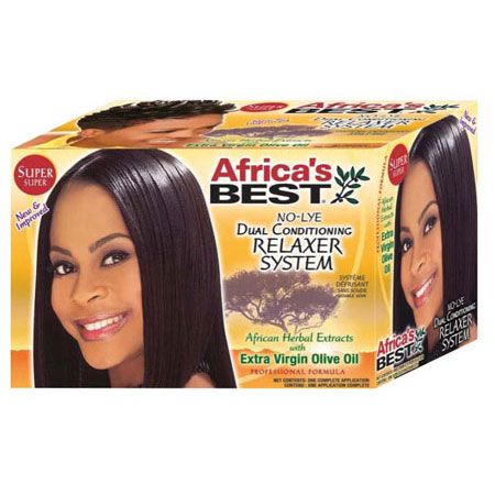 Africa´s Best No-Lye Dual Conditioning Relaxer System Kit Super | gtworld.be 
