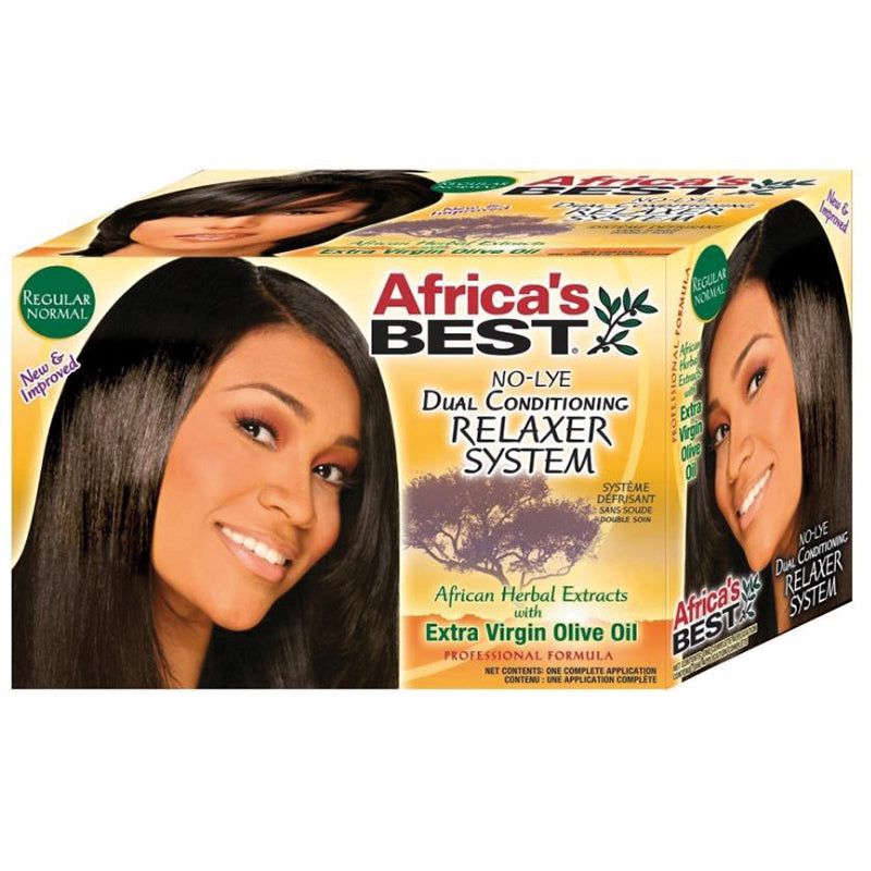 Africa's Best No-Lye Dual Conditioning Relaxer System Regular | gtworld.be 