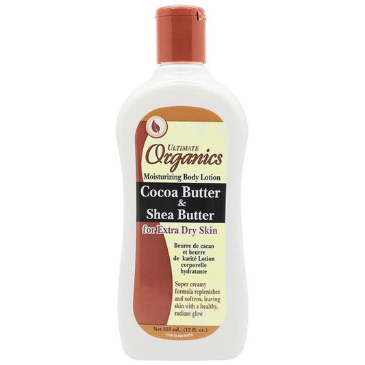 Africa's Best Organics Cocoa Butter & Shea Butter Moisturizing Body Lotion 355ml | gtworld.be 