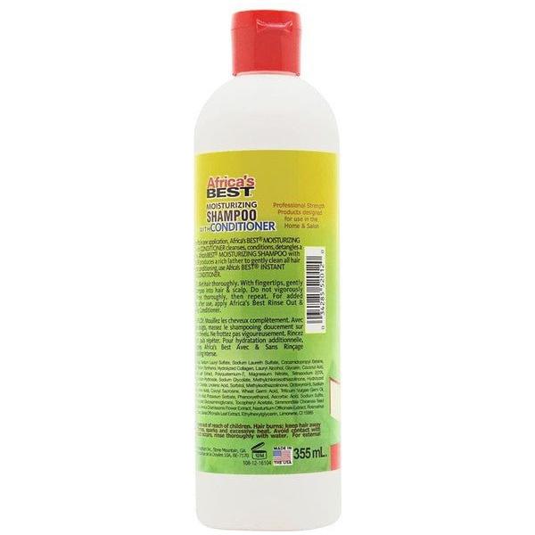 Africa's Best Health & Beauty Africa's best moisturizing shampoo with conditioner 355ml