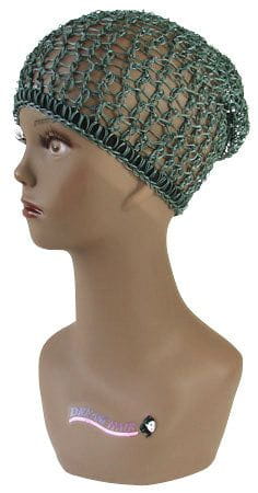 African Afri Hair Net - Dark Green | gtworld.be 