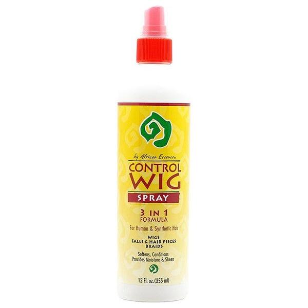 African Essence Control Wig Spray 3 in 1 Formula For Human & Synthetic Hair 355ml - Gtworld.de