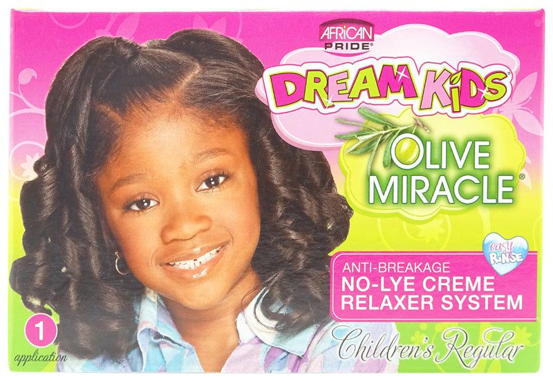 African Pride Dream Kids Olive Miracle Anti Breakage No Lye Creme Relaxer System | gtworld.be 