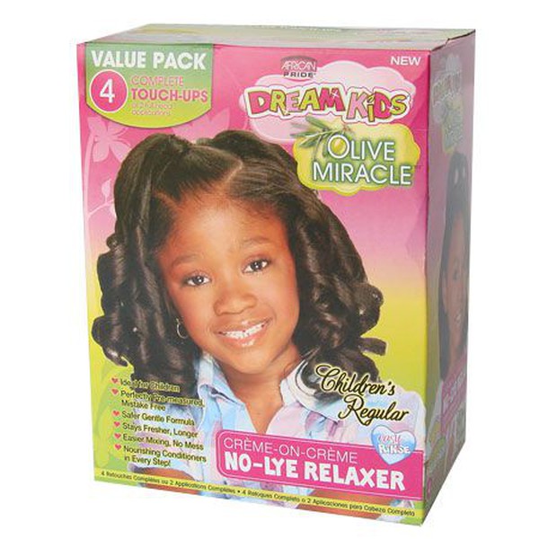 African Pride Dream Kids Olive Miracle No-Lye Relaxer  Regular | gtworld.be 