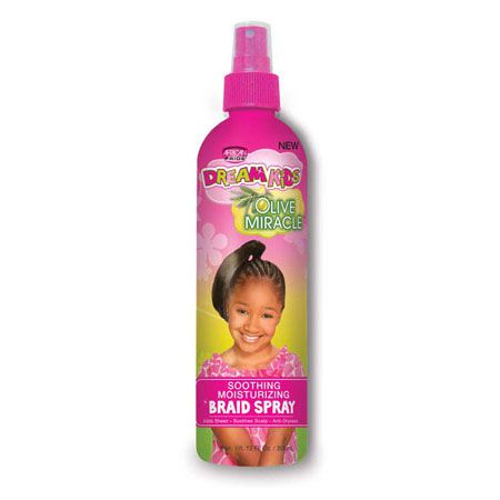 African Pride Dream Kids Olive Miracle Soothing Moisturizing Braid Spray 355ml | gtworld.be 