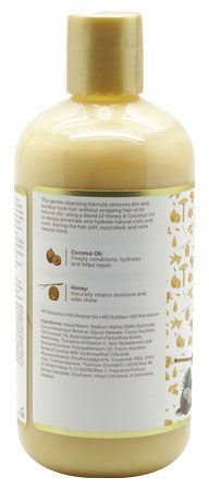 African Pride Honey & Coconut Oil Nourish and Shine Shampoo 354ml | gtworld.be 