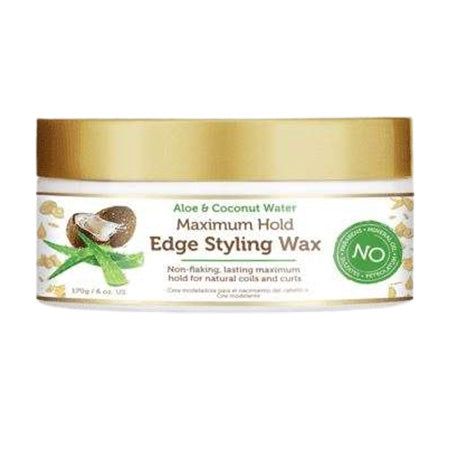 African Pride Moisture Miracle Aloe and Coconut water maximum hold Edge styling Wax 6oz | gtworld.be 