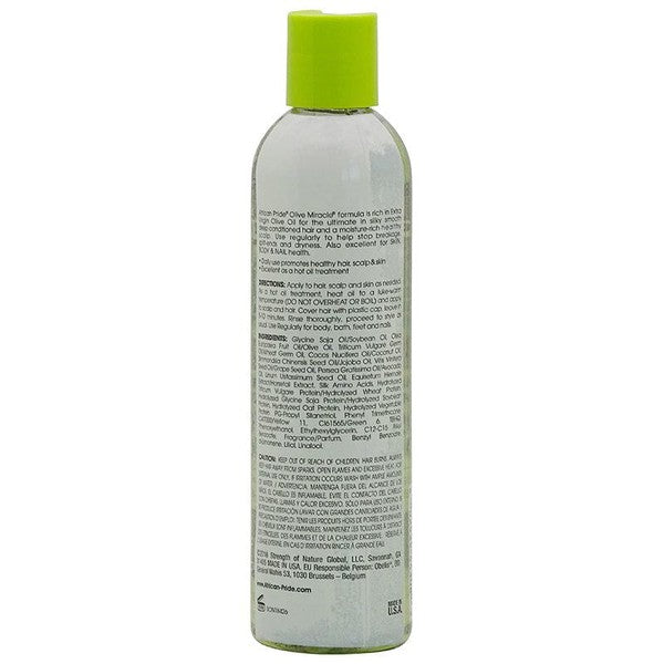 African Pride Olive Miracle Anti-Breakage, Maximum Strengthening Growth Oil 237m | gtworld.be 