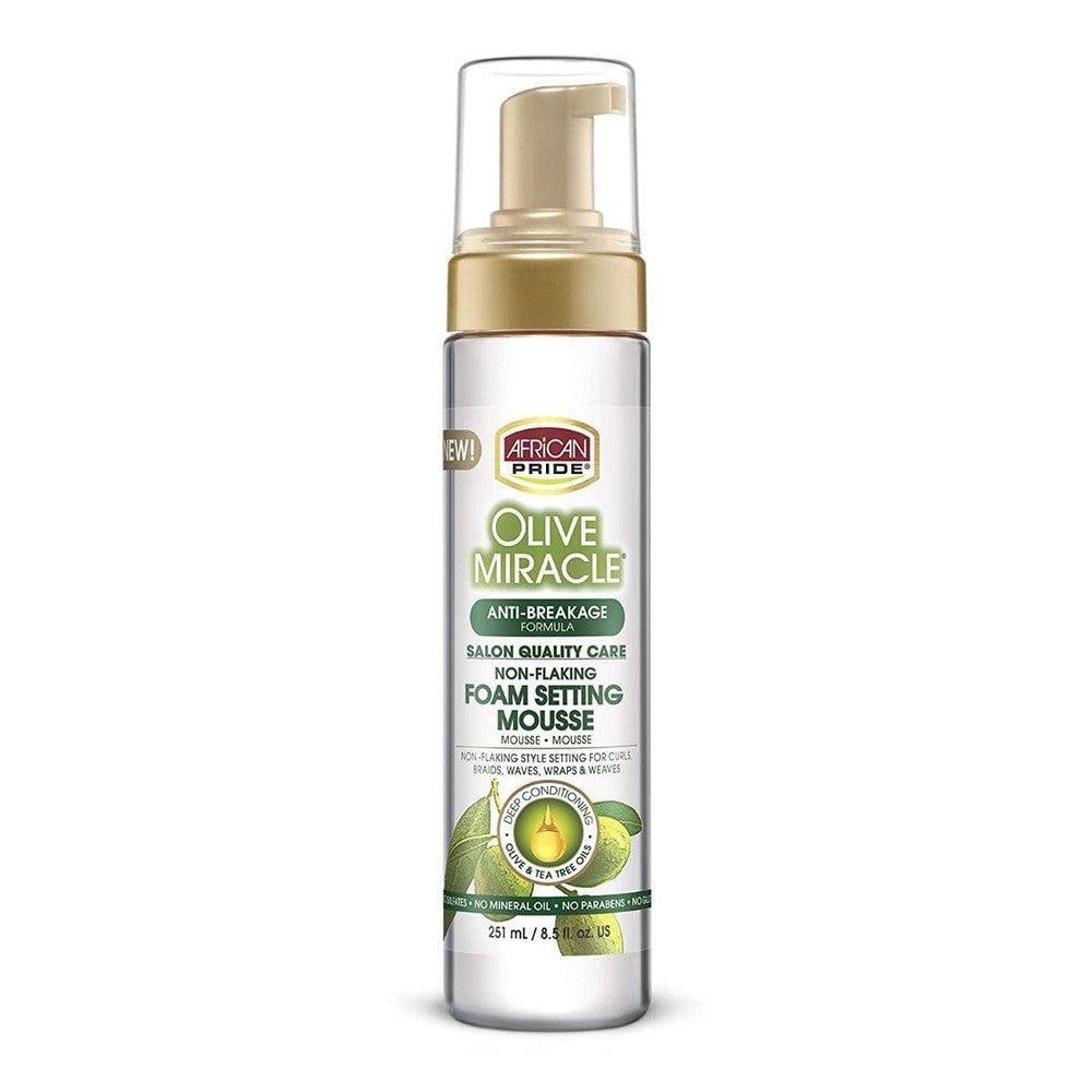 African Pride Olive Miracle Foam Setting Mousse 8.5oz | gtworld.be 