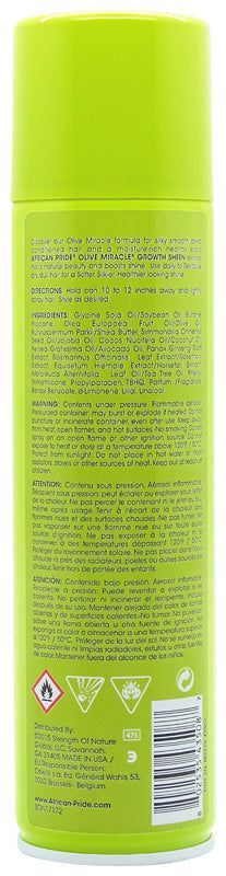 African Pride Olive Miracle Growth Sheen Spray 236ml | gtworld.be 