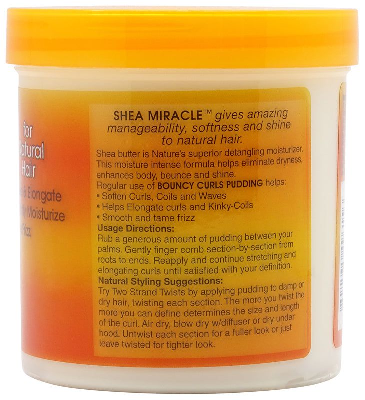 African Pride Shea Butter Miracle Moisture Intense Bouncy Curls Pudding 443ml | gtworld.be 