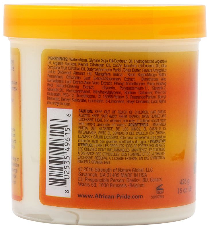 African Pride Shea Butter Miracle Moisture Intense Bouncy Curls Pudding 443ml | gtworld.be 