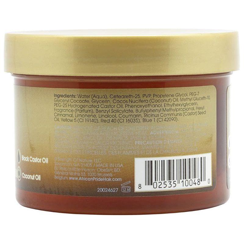 African Pride Black Castor Miracle Braid, Loc & Twist Gel 227g - Gtworld.de